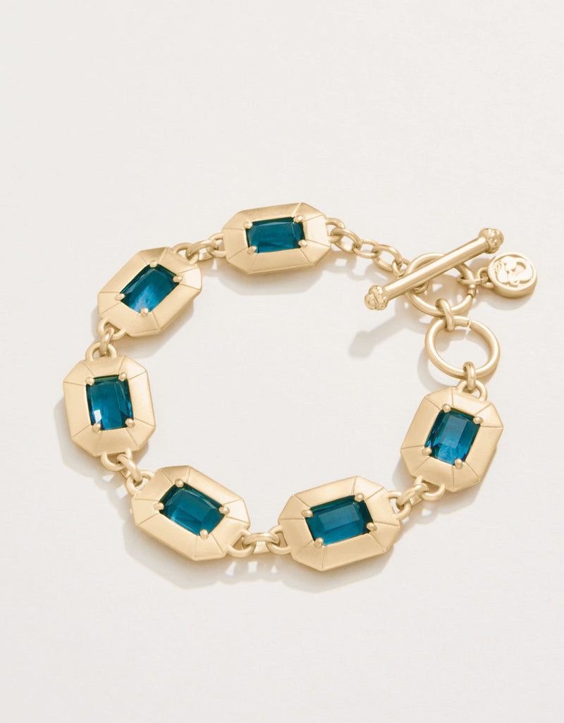 Chateau Toggle Bracelet Navy