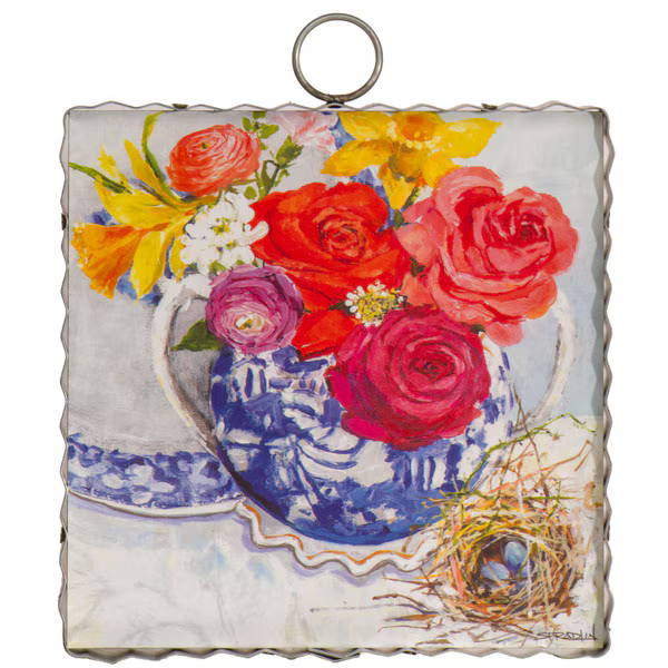 Mini Gallery Tea Pot Arrangement