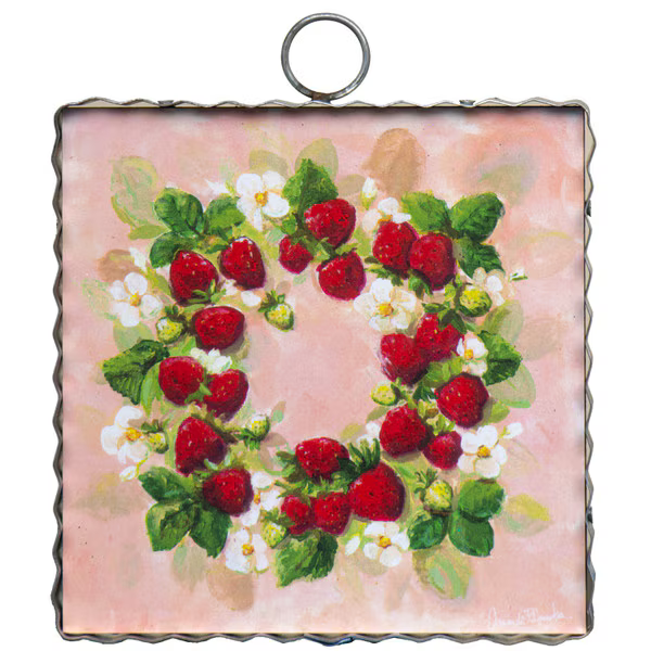 Mini Hamilton Strawberry Wreath