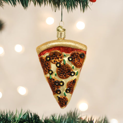 Old World Christmas Pizza Slice Ornament - Thumbnail 3