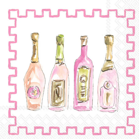 Boston International Paper Cocktail Napkin 20 Ct Champagne Rosanne Beck - Thumbnail 4