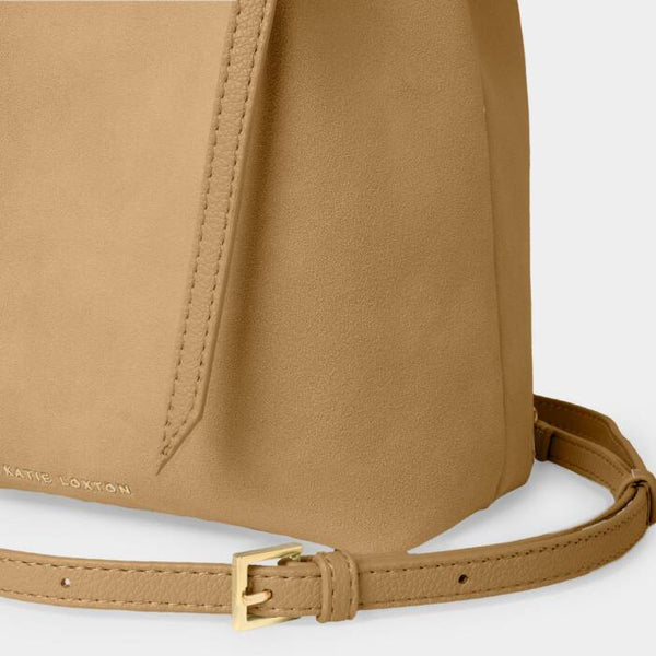 Celina Faux Suede Bucket Bag