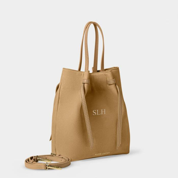 Celina Faux Suede Bucket Bag