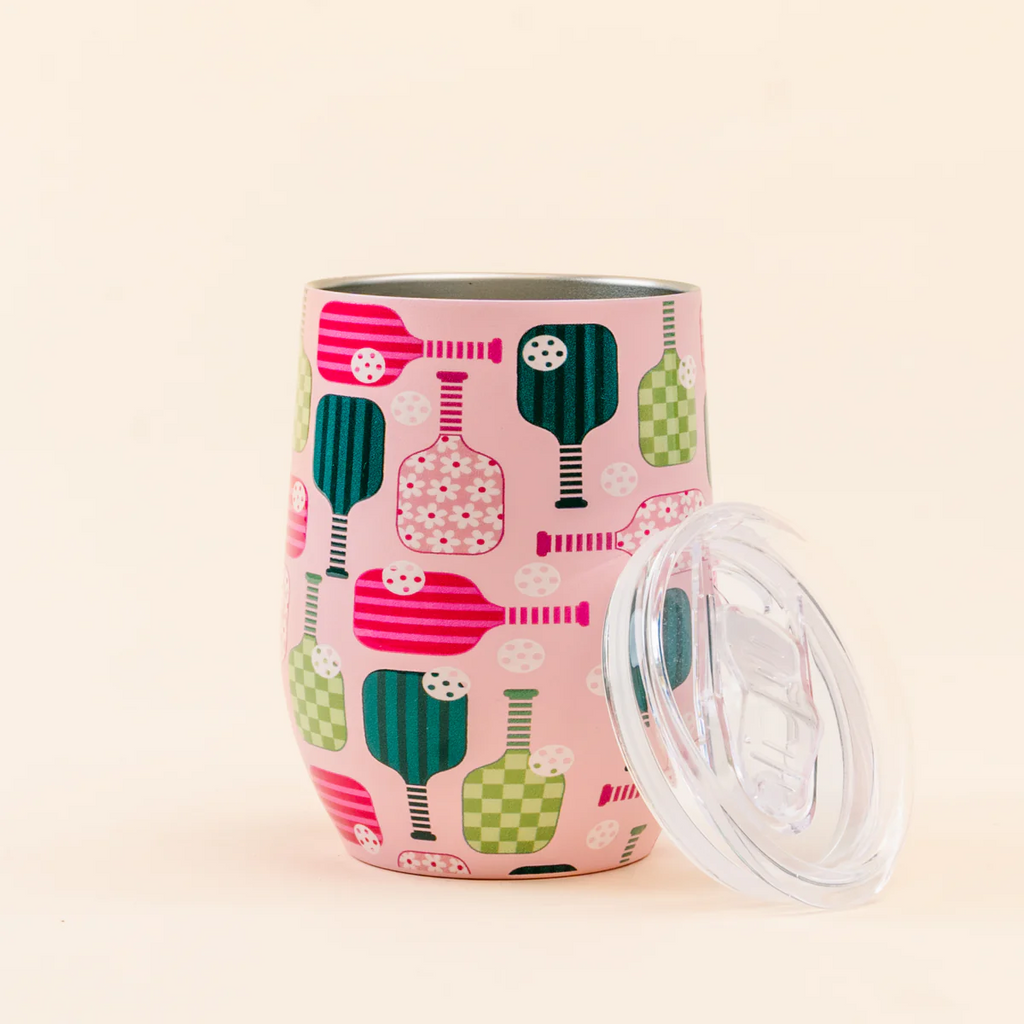 Wine Tumbler - Pickleball Party