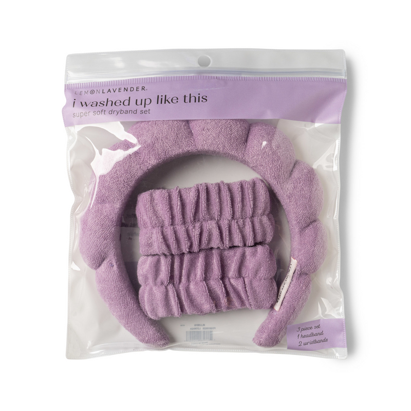 Lemon Lavender 3 Pc Super Soft Dryband Set