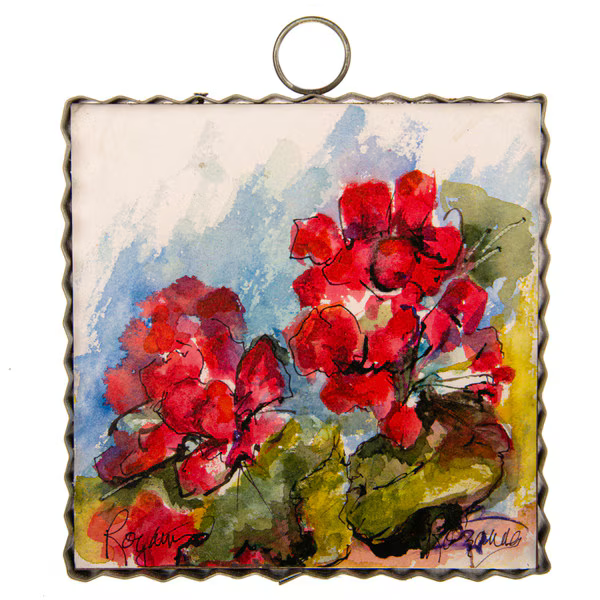 Mini Rozie’s Geraniums