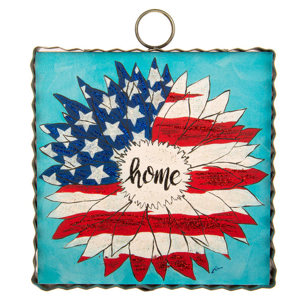Mini Kross “Home” Flower Flag