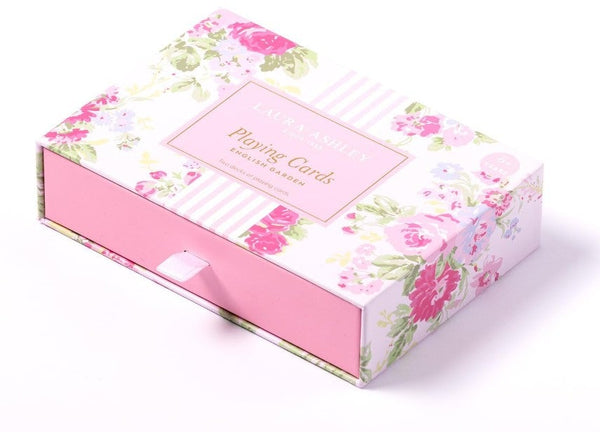 Laura Ashley English Garden Set of 2 Playing Cards