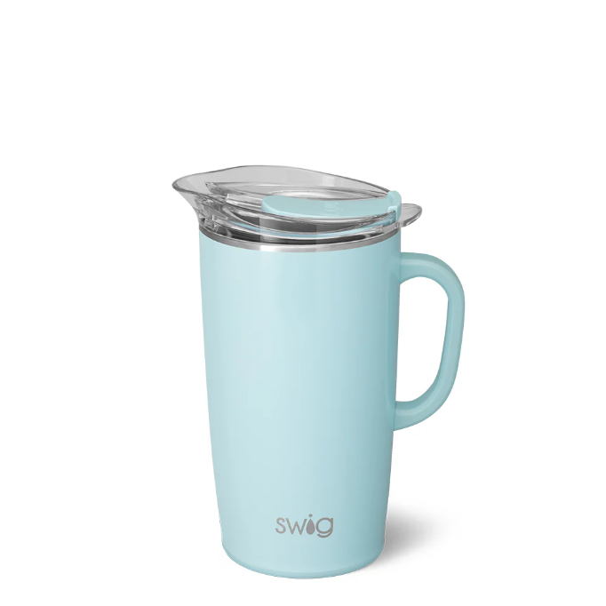 Shimmer Aquamarine Party Pitcher 64 oz.