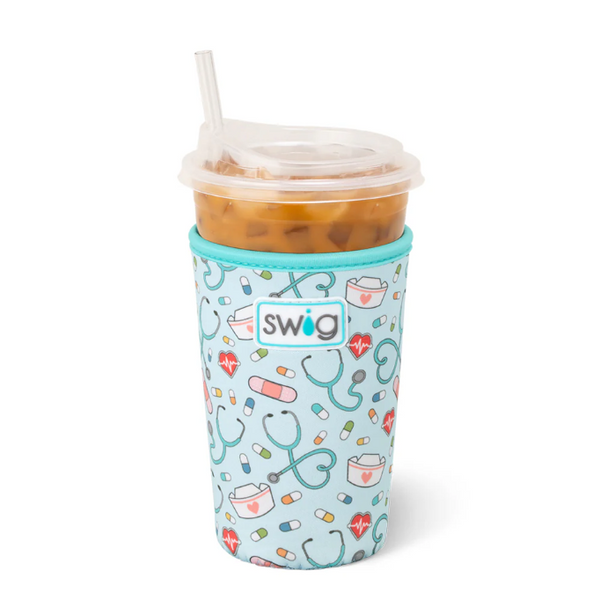 Medium Scrub Life Iced Cup Coolie