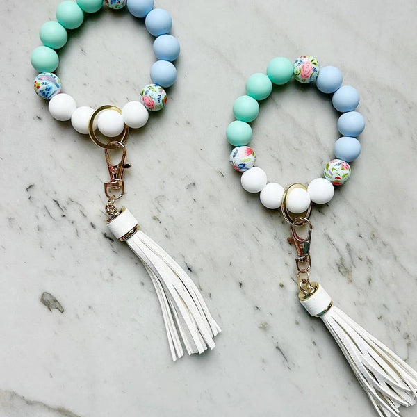 Garden Party Wristband Keychain