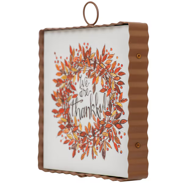 Mini Gallery Thankful Wreath