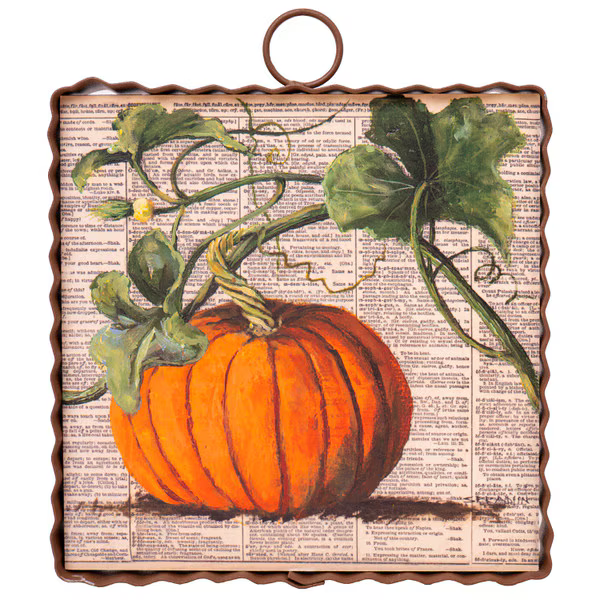 Mini Gallery Words Pumplkin