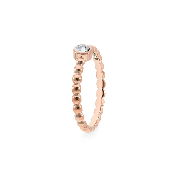 Rose Gold Matino Deluxe Spacer Ring