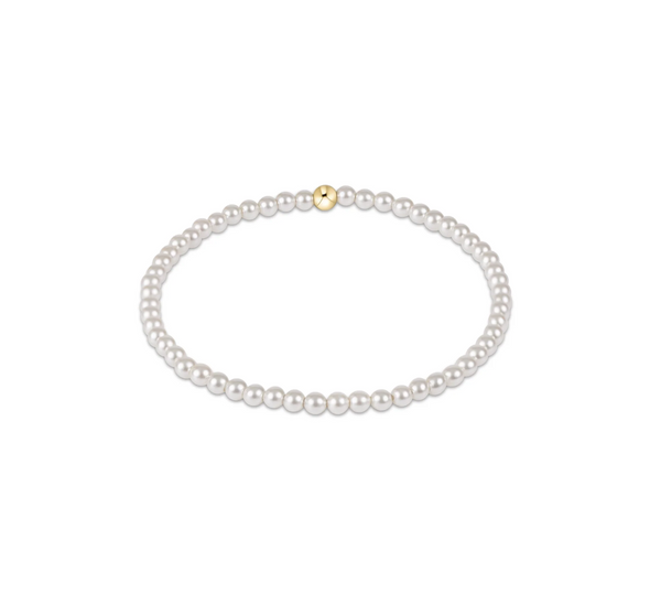Egirl Classic Pearl 3mm Bead Bracelet