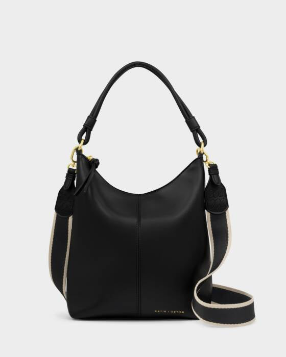 Hallie Satchel Bag Black