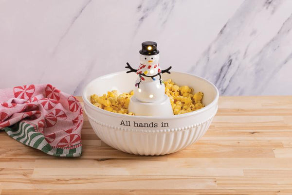 Snowman Light Up Sitter