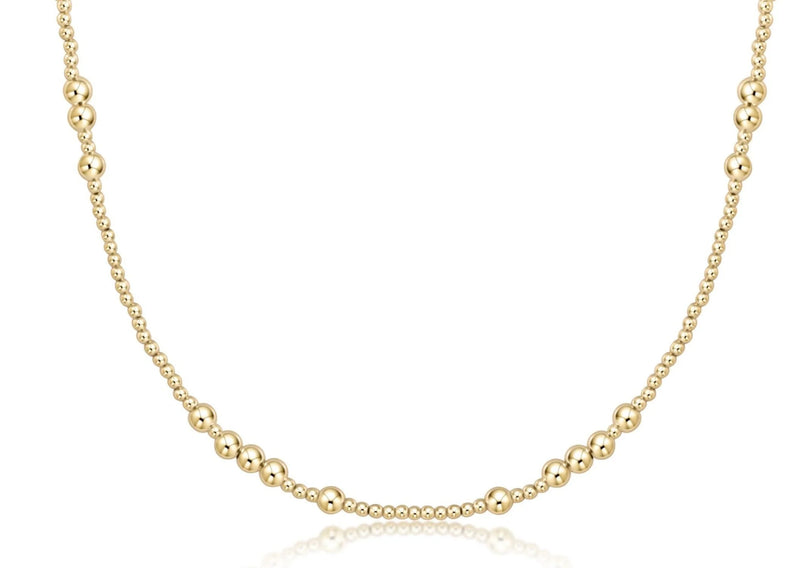 15” Choker Hope Unwritten - 4mm Gold