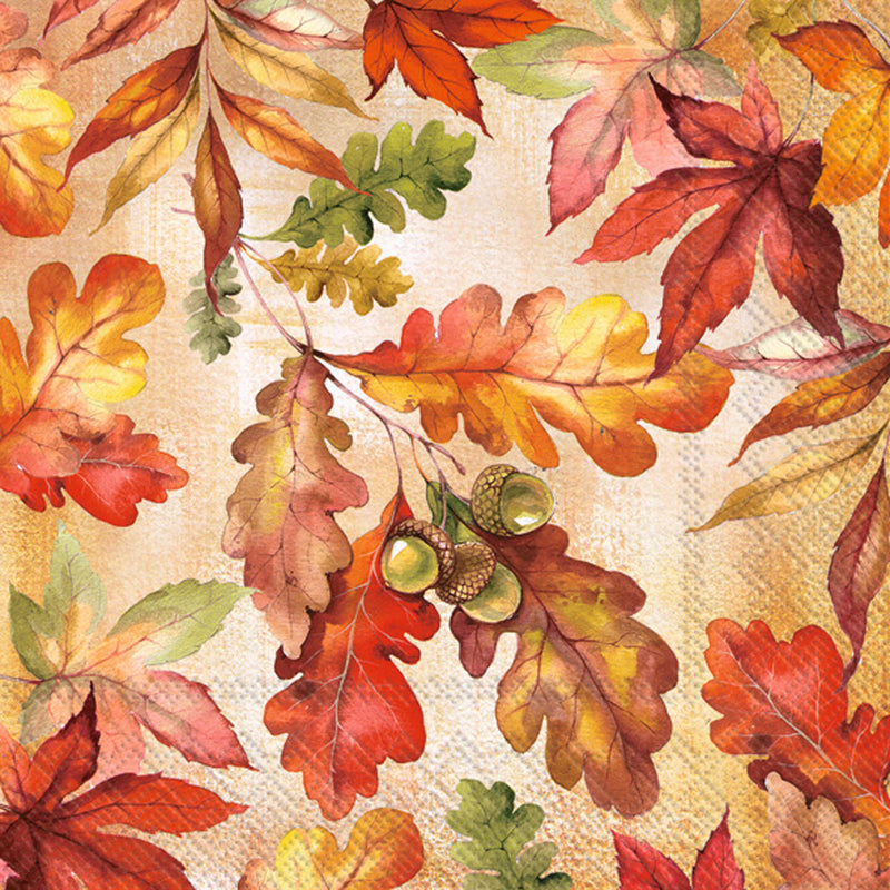 Bright Autumn Luncheon Napkins