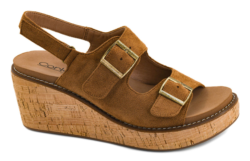 My 2 Cents - Tobacco Faux Suede