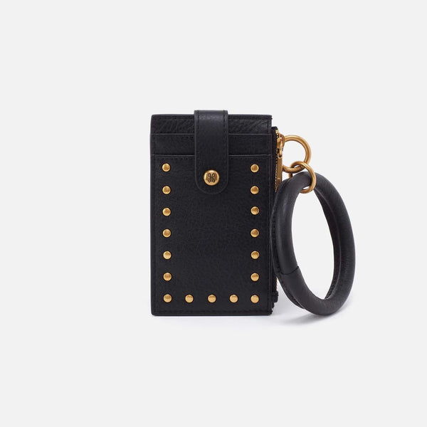 Ring Credit Card Wristlet - Black