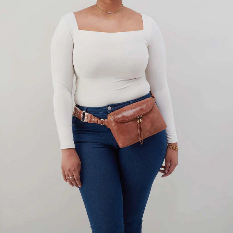 Fern Large Belt Bag-Burnished Saddle