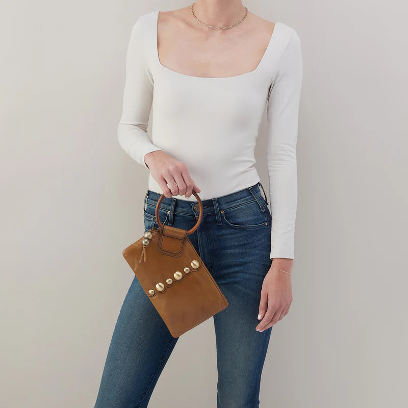 Sable Wristlet Truffle with Studs