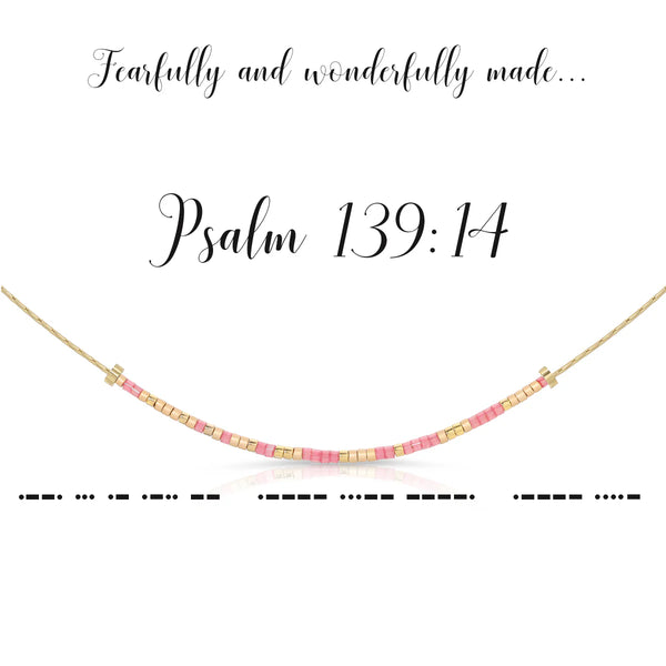 Psalm 139:14 Necklace