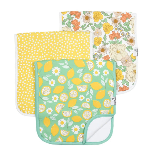 Lemon Burp Cloth Set (3-Pack)