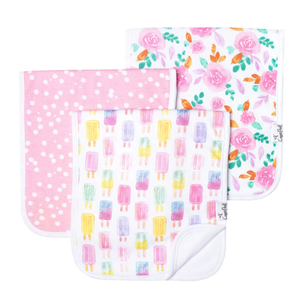 Summer Burp Cloth Set (3-Pack)