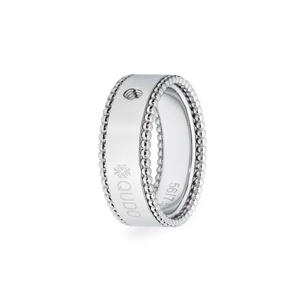 Silver Punto Ring
