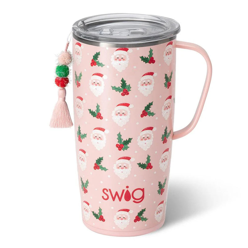 Holly Jolly Travel Mug (22 oz.)