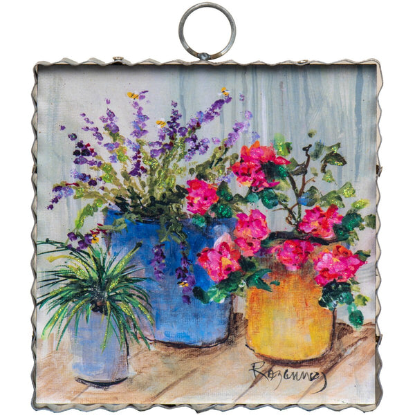 Mini Rozie’s Table Flower Pots