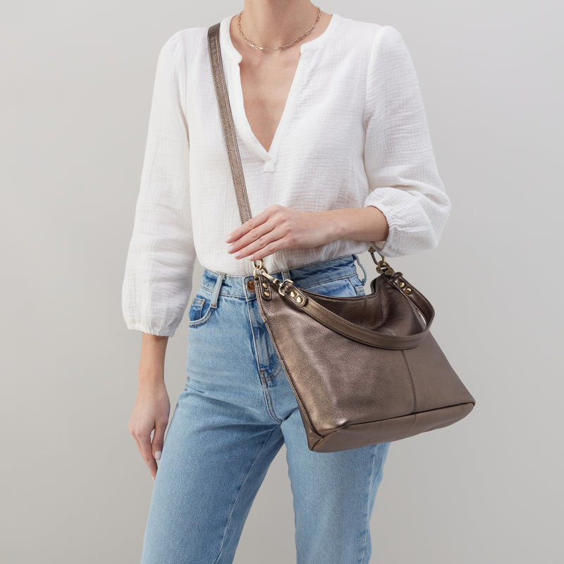 Pier Shoulder Bag Pewter