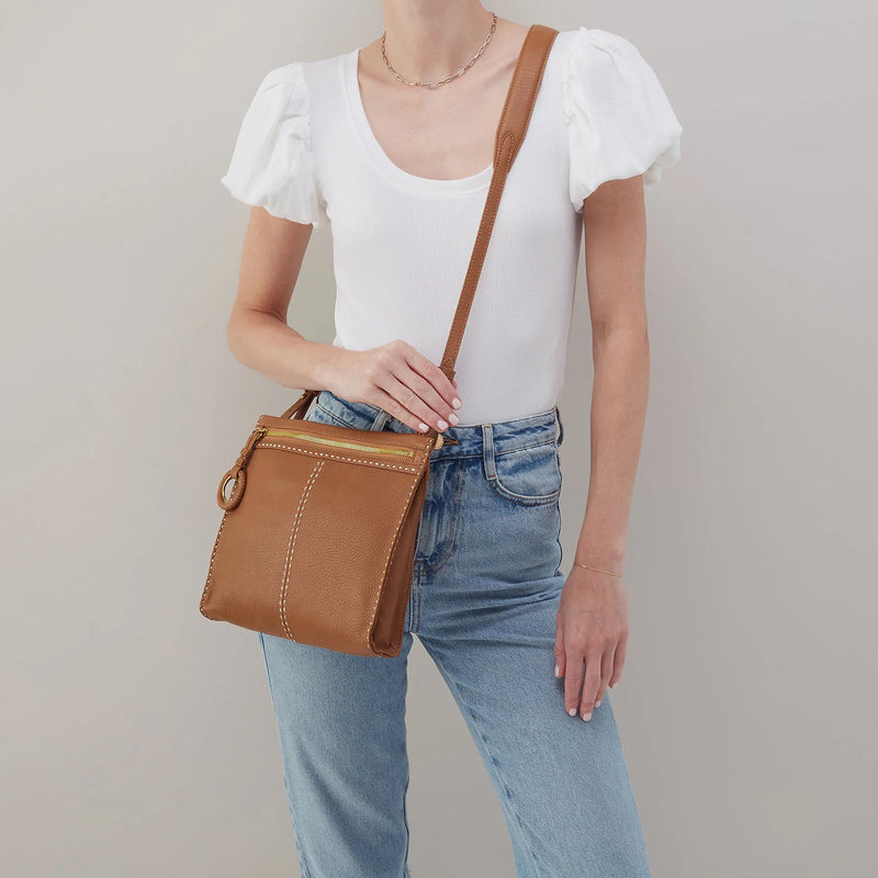 Austin Medium Crossbody Warm Honey