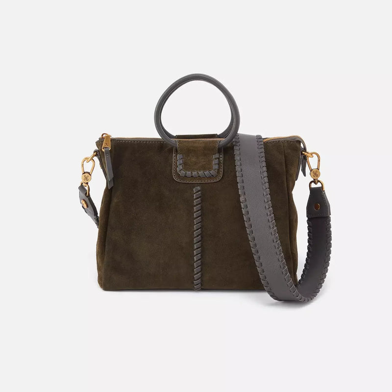 Sheila Medium Satchel Herb