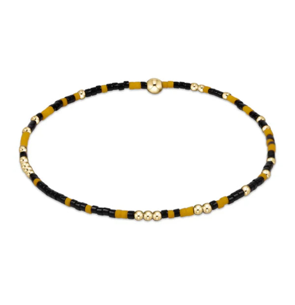 Gameday Hope Unwritten Bracelet - Golden Yellow - Onyx