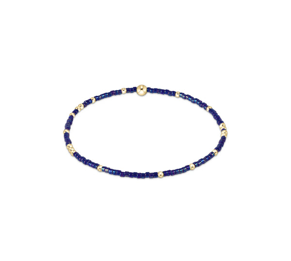 Egirl Hope Unwritten Bracelet -Blue Metallic