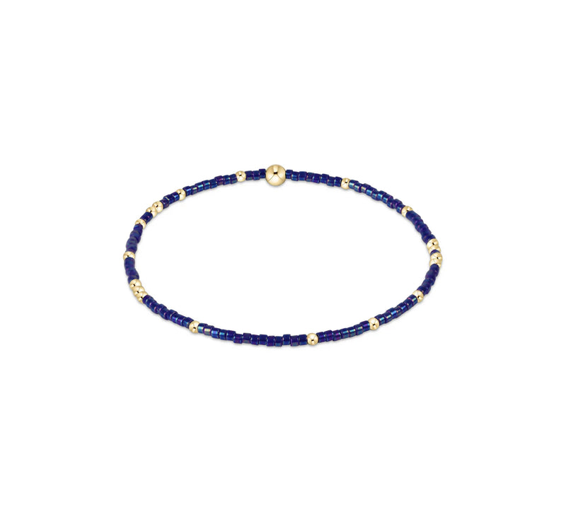 Egirl Hope Unwritten Bracelet -Blue Metallic