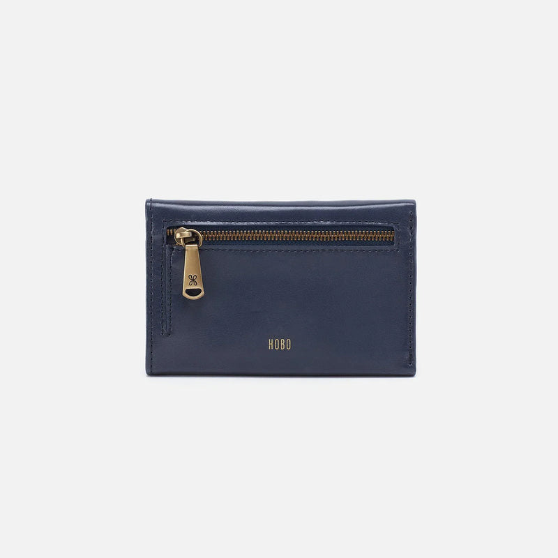 Jill Trifold Wallet - Blue Stone