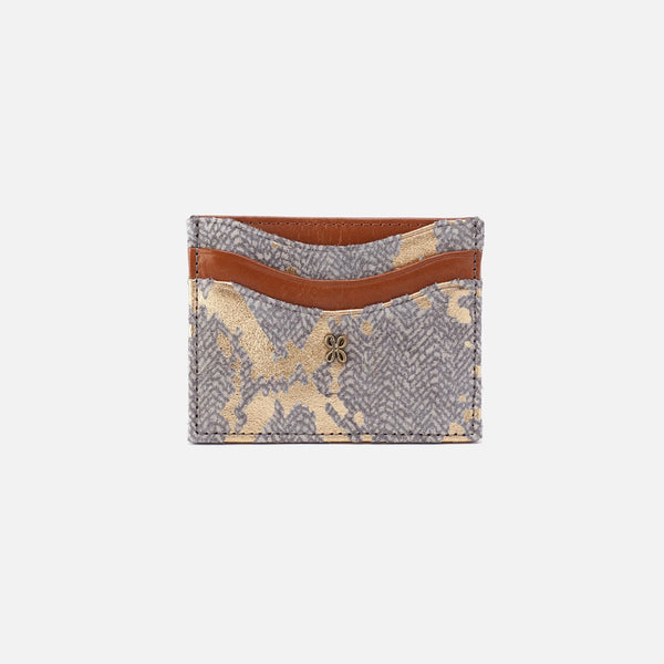 Max Card Case Golden Herringbone