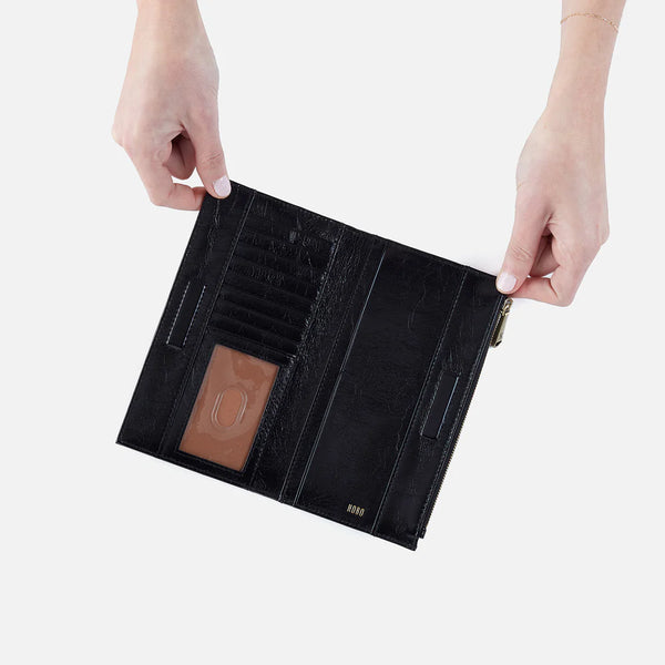 Jill Large Bifold Wallet Black