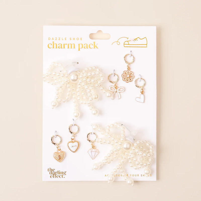 Dazzle Shoe Charm Pack - Pretty in Pearl