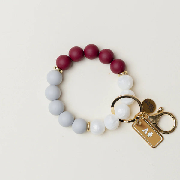 Alpha Phi Keychain Wristlet