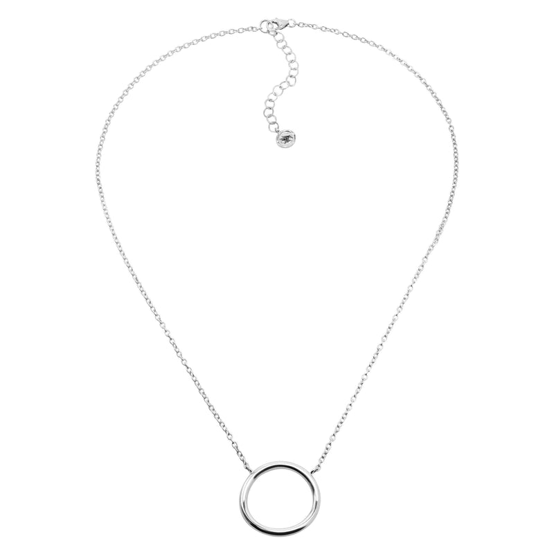 Silpada 'Karma' Open Circle Necklace in Sterling Silver