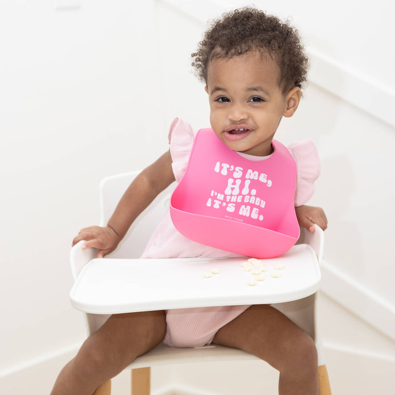 Taylor Swift It's Me Hi Wonder Bib: Pink