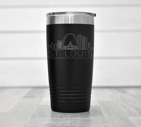 Quotable Life St Louis Skyline Tumbler