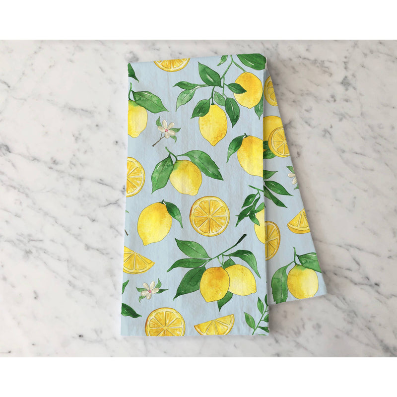Lemons Tea Towel