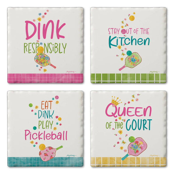 "Pickleball" Coaster