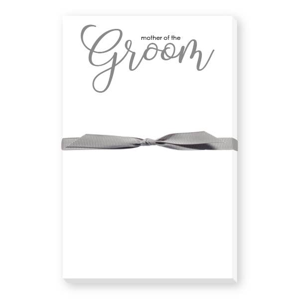 MOTHER OF THE GROOM LARGE NOTEPAD